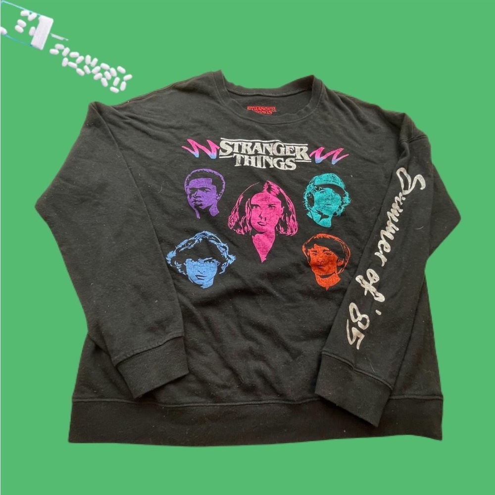👃🩸 STRANGER THINGS official merch summer of 85 crewneck sweatshirt 👃🩸